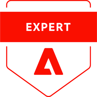 Adobe Certified Expert badge